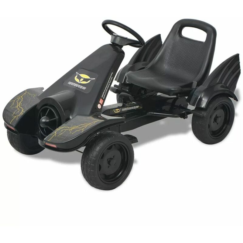 

Kart con pedales y asiento ajustable negro