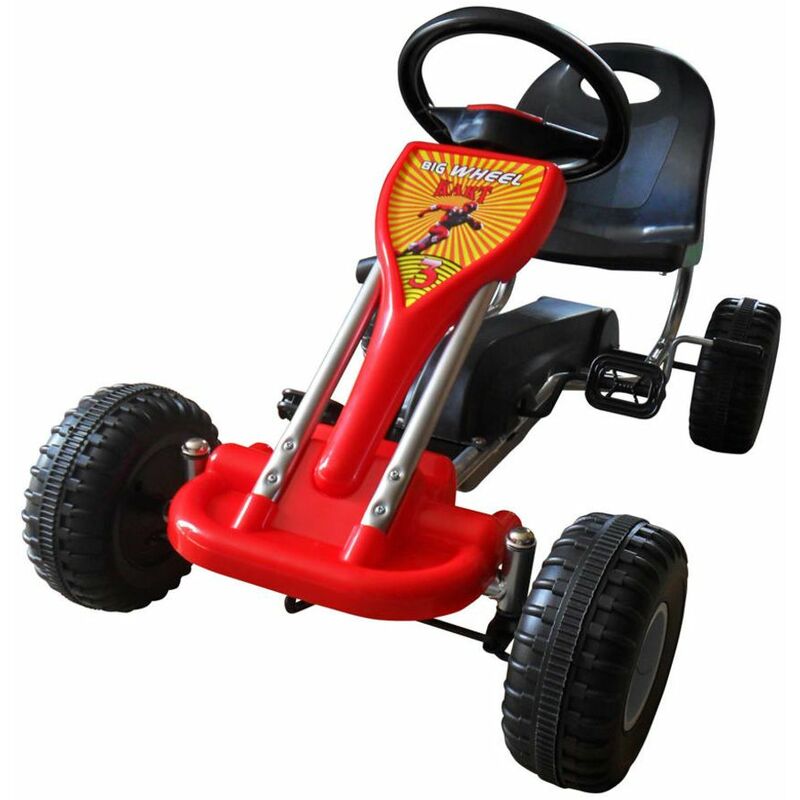 

Kart correpasillos con pedales rojo