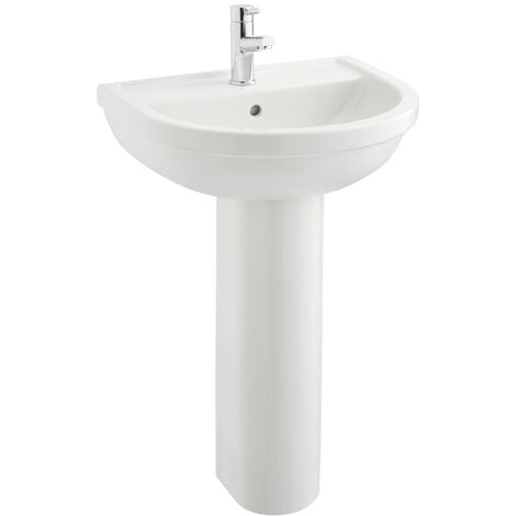 Kartell 6408B003-0156 K-Vit Milton Basin Pedestal, White