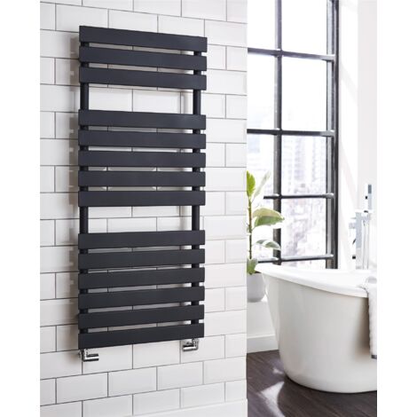 Kartell Atlantic Anthracite 1185mm x 500mm Designer Towel Rail - ATL500-1200A