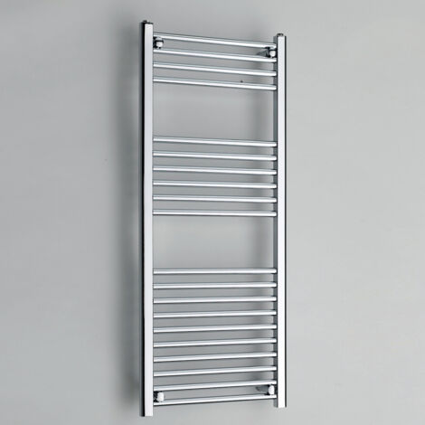 Kartell Chrome 1200mm x 500mm Straight 22mm Towel Rail - STR512C