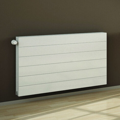 Kartell K-Flat Premium Kompact Type 22 White 400mm x 600mm Double Panel with Double Convector Horizontal Radiator - KD406FP