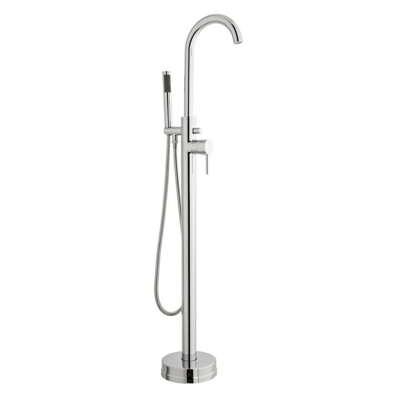 Kartell Plan Brass Free Standing Bath Shower Mixer