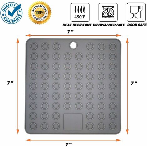 Large Silicone Drying Mat For Dishes & More