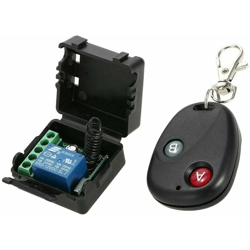 Control Switch Module And rf Remote Control 1Pcs 433Mhz dc 12V 1CH Wireless Remote - Kartokner