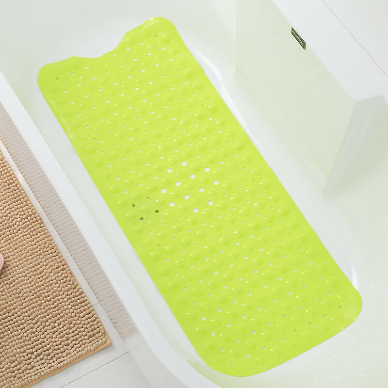 Extra long bath matBath mat green shower mat Non-slip bath mat 40x100cm - Kartokner