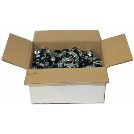 Gelenkbolzenschelle 40-43 Mm W1 Stahl Verzinkt Set Schwerlast - Foto 3