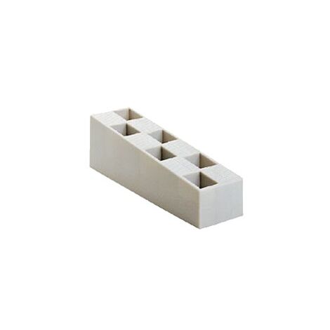 Karton Von 110 Gewellten Mehrzweckkeilen - 50X45X150 - Grau
