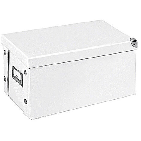 Kartonbox mit Deckel, 16,5 x 28 x 15 cm