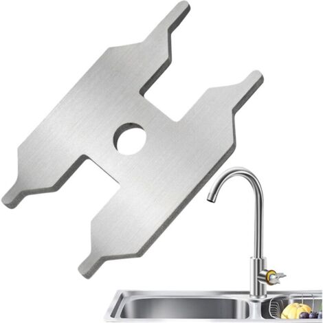 Kartuschenschlüssel für Wasserhähne, Kartuschenschlüssel aus Edelstahl, Zubehör für Demontage und Wartung von Badarmaturen