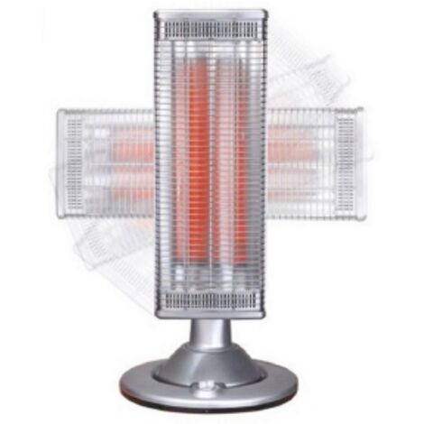 Kasart stufa stufetta a torretta al carbonio da pavimento oscillante con angolo di rotazione 180o 1200W K260