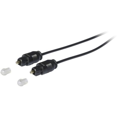 Kash 30L502 Toslink Digital Audio Cavo [1x Spina Toslink (ODT) - 1x Spina Toslink (ODT)] 1.50 m Nero contatti connettor