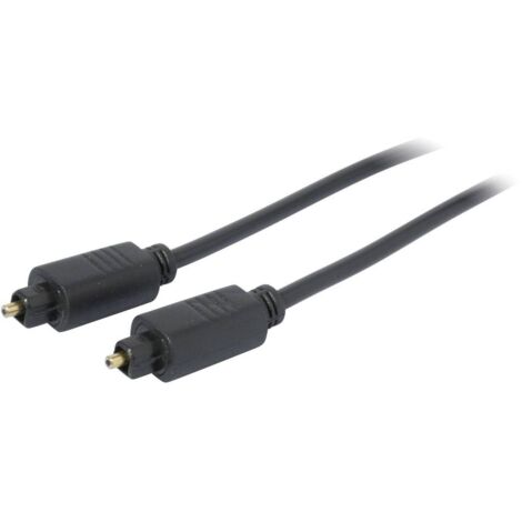 Kash 30L508 Toslink Digital Audio Cavo [1x Spina Toslink (ODT) - 1x Spina Toslink (ODT)] 1.50 m Nero