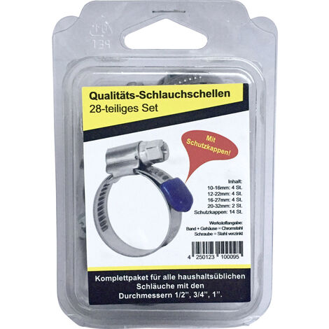 Kash 3771310001   Schlauchschelle 10 - 32 mm  28-teilig
