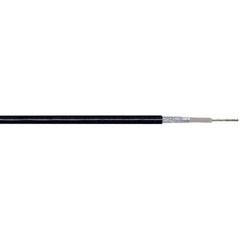 Kash 70I047 Koaxialkabel Außen-Durchmesser: 4.95 mm RG58 50 Ω  Schwarz 20 m