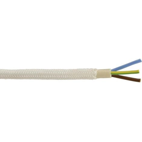 Kash 70I101 Câble de raccordement 3 x 0.75 mm² blanc 5 m - blanc