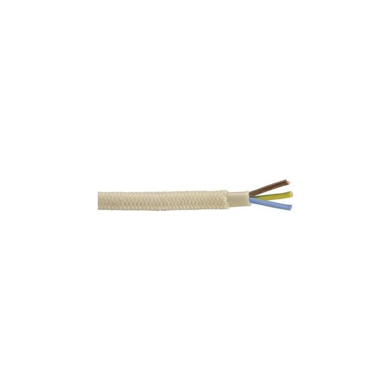 Kash - câble de raccordement 70I106 3 g 0.75 MM² crème 5 m