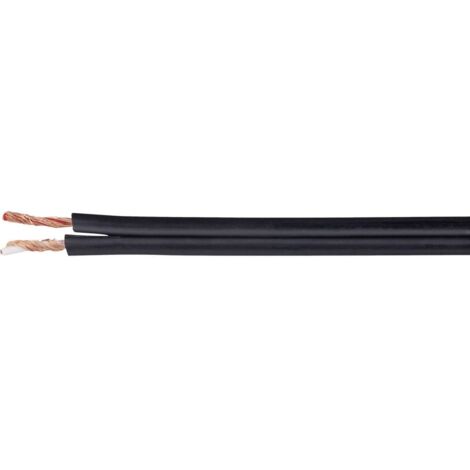 Kash 70I121 Câble audio 2 x 0.14 mm² noir 10 m S113091