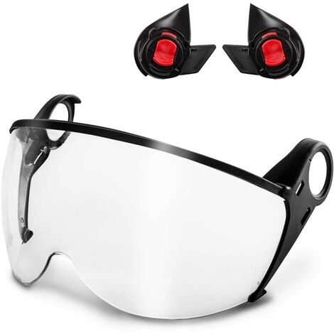 2 x Schutzvisier Polycarbonat Visier Gesichtsschutz Schutzbrille Spuckschutz 
