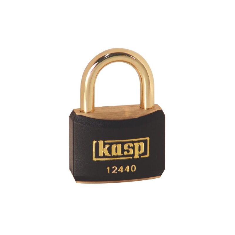 

Kasp 124 Ka24401 - Candado De Llave (40 Mm, Cerradura De Una Sola Llave), Color Negro