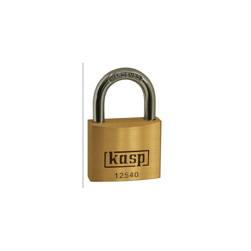 Cadenas Kasp K12540 or-jaune avec serrure à clé