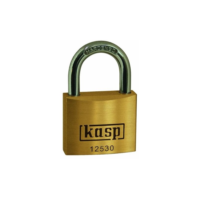 Kasp - K12530 cadenas en laiton premium, or/ argent, 30 mm