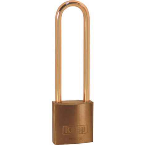 Kasp K12030L70BD Vorhängeschloss 30 mm    Goldgelb Schlüsselschloss