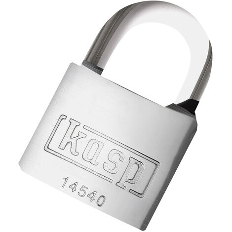 Kasp K14540A1 Vorhängeschloss 40 mm gleichschließend   Edelstahl Schlüsselschloss