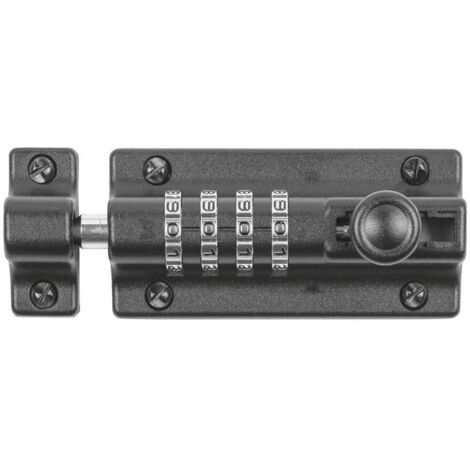 Kasp K62004D Serratura a codice nera robusta e resistente