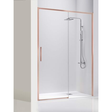 KASSANDRA MS102 MASELA Fijo+Puerta Corredera Oro Rosa - Medida: 126-127 cms - ref: MS1020616S126127