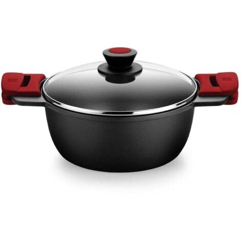 Kasserolle mit Glasabdeckung BRA Premiere A4103