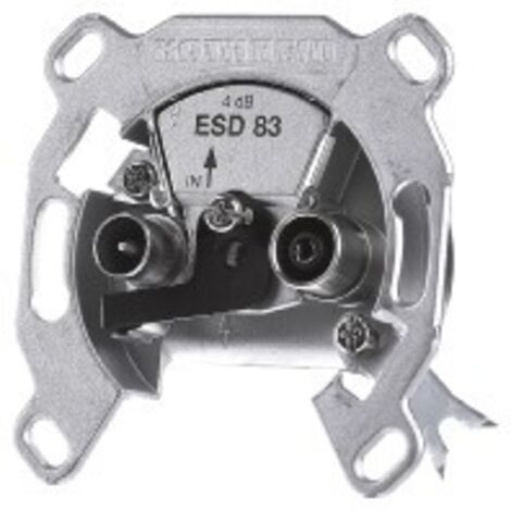 Kathrein 2-LOCH EINZELANSCHLUSSDOSE / KATHRE ESD 83 TELEKABEL 21110035