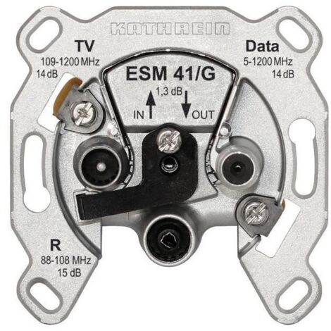 Kathrein BK-Modem-Steckdose 3fach ESM 41/G