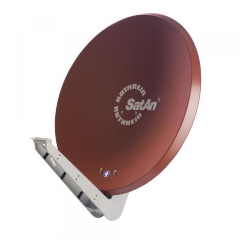 Kathrein  CAS 90ro Antenna SAT 90 cm Materiale riflettente: Alluminio Rosso, Marrone