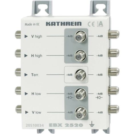 Kathrein EBX 2520 Distributore SAT 2 vie 5 - 862 MHz, 950 -2150 MHz