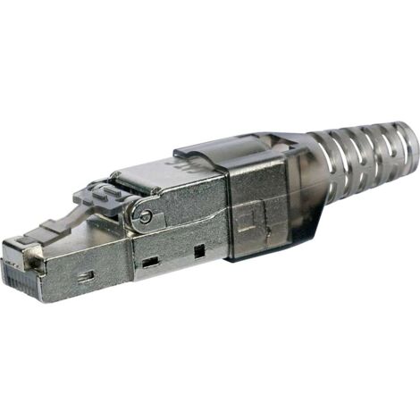 Kathrein EML 12 Connettore a spina RJ45 professionale, confezionato sul campo, cat. 6A 212500001 1 pz.