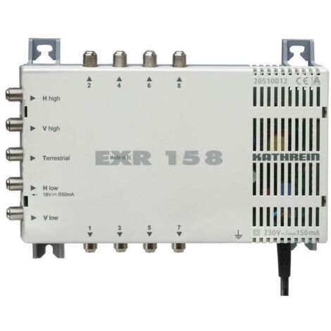 KATHREIN EXR158 Multischalter 5Eingänge 8Ausgänge-'1032845'