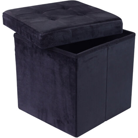 KATI - pouf quadrato in velluto