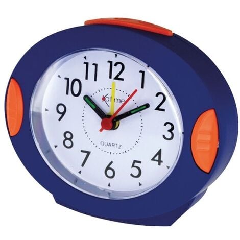 KATIME REVEIL OVALE AVEC LUMIERE BLISTER ASS. 020250