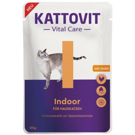 Kattovit  Cuidado Vital  Sobre 85g - Interior - Pollo 85g