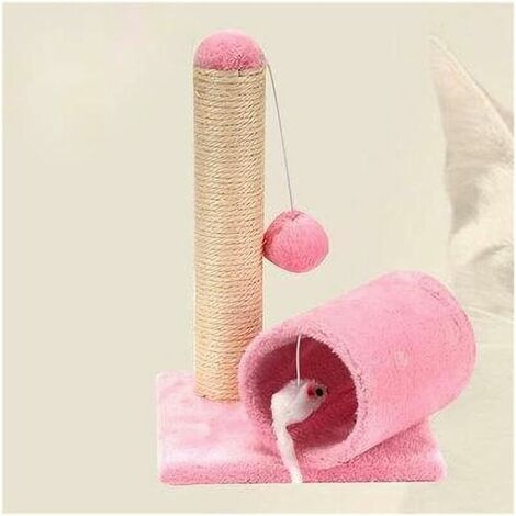 Katzen-Kletterspielzeug Katzen-Kletterspielzeug Kätzchen-Kratzbaum Katzen-Rahmen-Kratzbaum Klettern Haustieraktivitäten Aktivitätszubehör – Pink