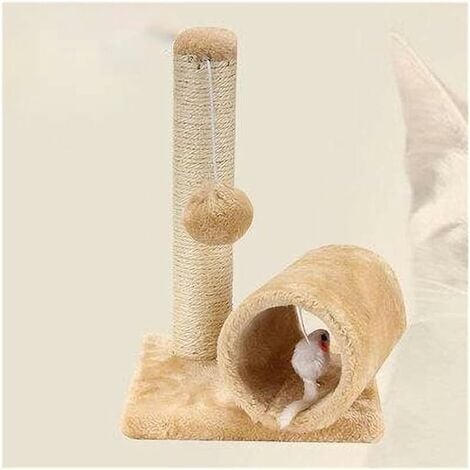 Katzen-Kletterspielzeug Katzen-Kletterspielzeug Kätzchen-Kratzbaum Katzenrahmen-Kratzbaum Klettern Haustier-Aktivitätszubehör-Beige