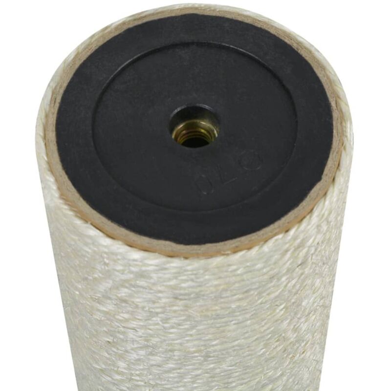Katzen-kratzbaum 8x50 Cm 10 Mm Beige Vidaxl