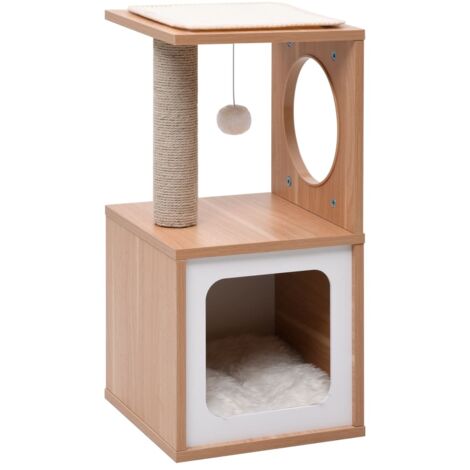Katzen-Kratzbaum mit Sisal-Kratzmatte 60 cm vidaXL