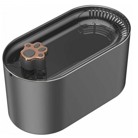Katzenbrunnen & Wasserspender Intelligenter automatischer Wasserzirkulations-Trinkbrunnen LED Wasserlos Automatische Abschaltung Anti-Trocken-Filter FLITI