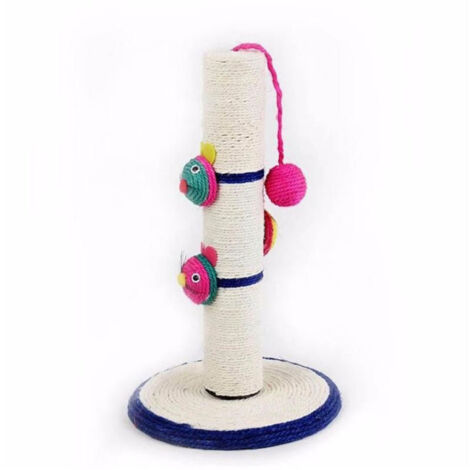 Katzenkratzbaum mit Seil und Ball zum Schärfen der Krallen und Krallenwetzen