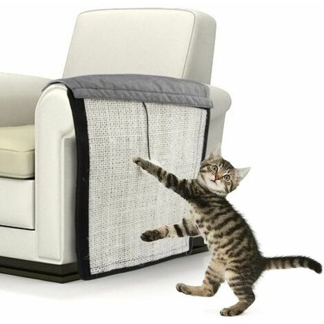 Katzenkratzmatte Sofaschutz Kratzfeste Mbel Sisal Kratzbrett Kratzmattenschutz Kratzmatte für Schlafsofa Stuhl Sitz Treppe Katzenspielzeug