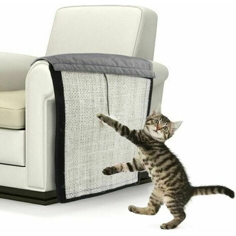 Katzenkratzmatte, Sofaschutz, kratzfeste Möbel, Sisal-Kratzbrett, Kratzmattenschutz, Sofa, Bett, Kratzmatte, Stuhl, Sitz, Treppen, Katzenspielzeug