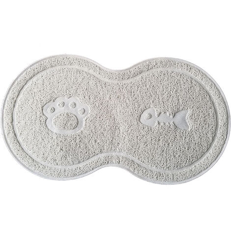 Katzenstreumatte 45 26cm Rutschfeste wasserdichte Katzentoilettenmatte, leicht zu reinigende Katzenstreumatte Rutschfeste Hunde- / Katzenstreumatte