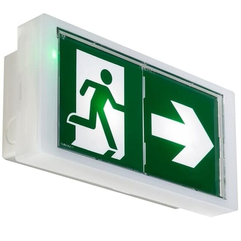 Kaufel 226221K PRIMO3/Blocco di evacuazione stagno SATI - 100% LED - NF AEAS & ENV. -BAES